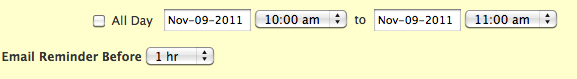 Set a Reminder for an Event Set a Reminder for an Event