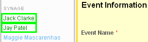 Share an event with other team members Share an event with other team members