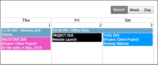 Filter Calendar Filter Calendar