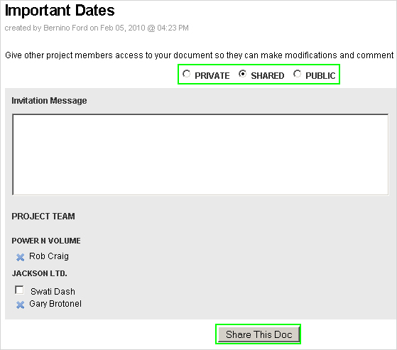Share Document Share Document