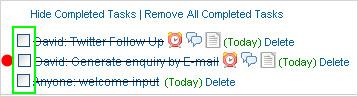 Show Completed Task Show Completed Task