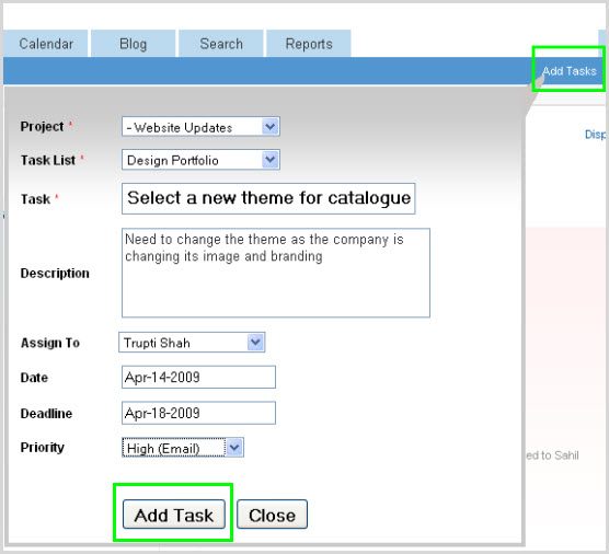 Rapid add tasks Rapid add tasks