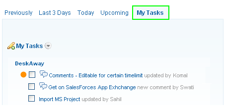 View all your tasks View all your tasks