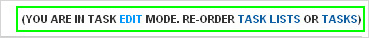 Move TaskList Move TaskList